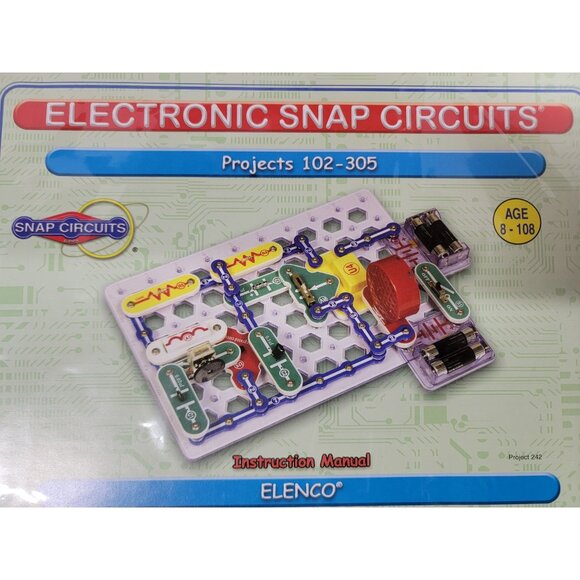 Snap Circuits Classic Electronics Exploration 60 Parts 300 Projects Ages 8+ STEM - Picture 14 of 16